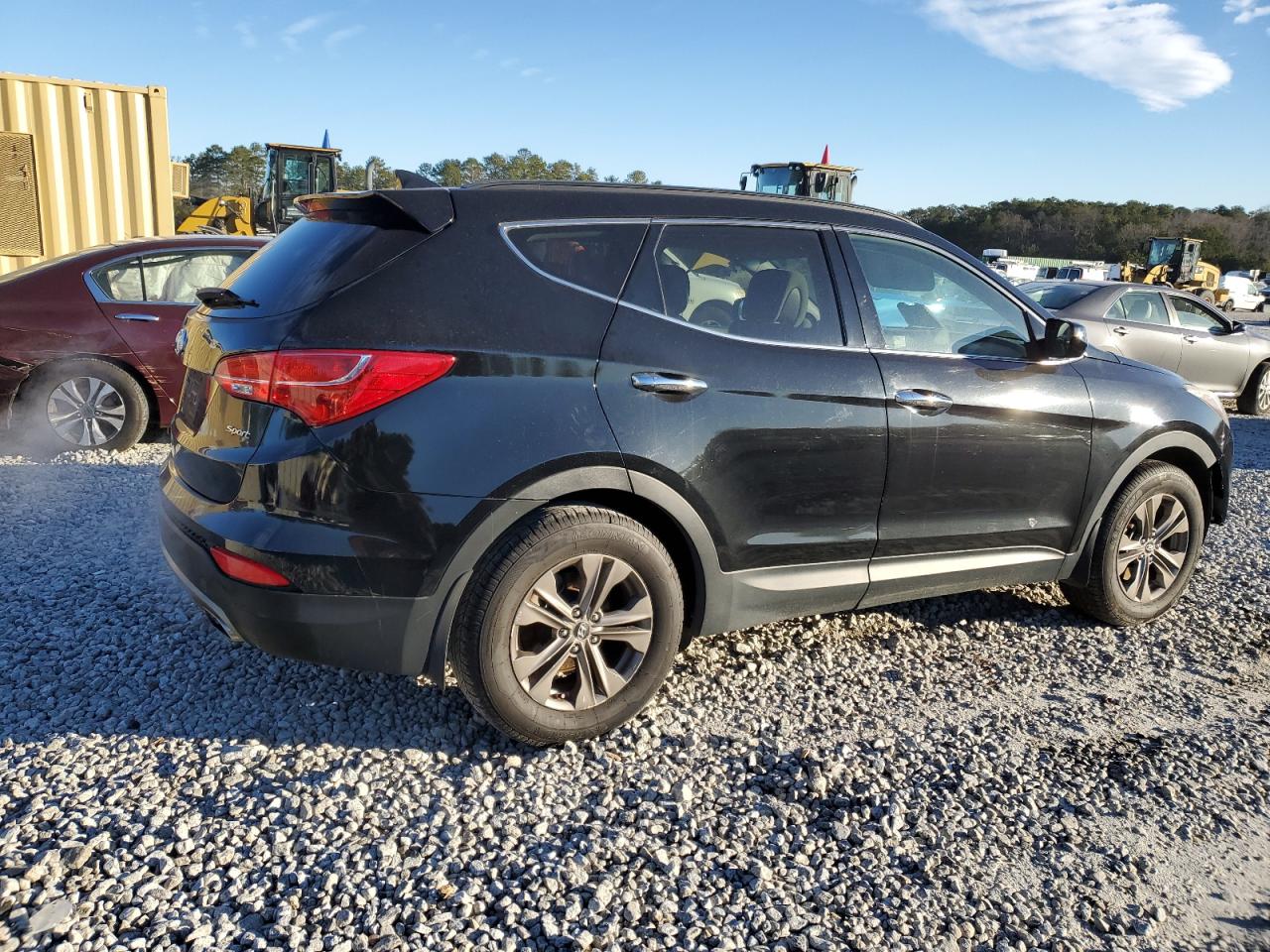 2014 Hyundai Santa Fe VIN 5XYZU3LB9EG186262 Copart auction photo, front end / undercarriage damage thumbnail 3