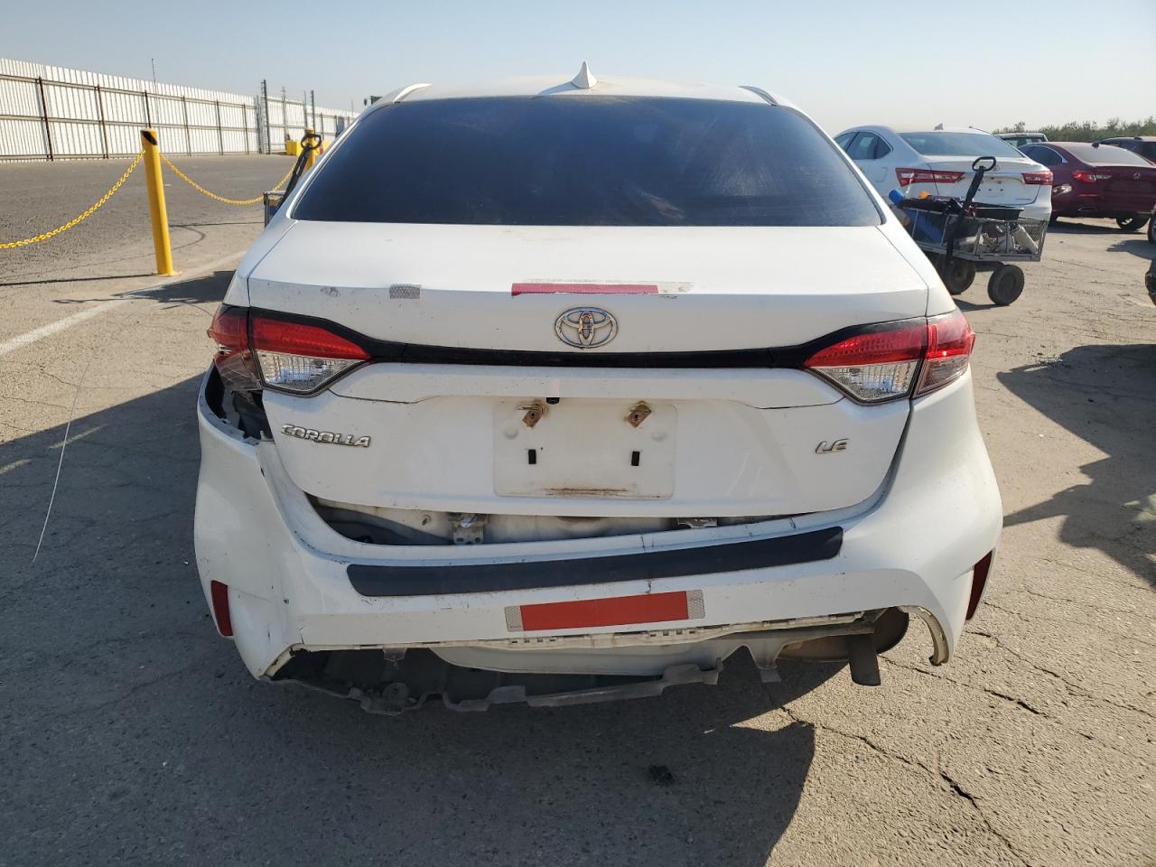 2020 Toyota Corolla VIN JTDEPRAE2LJ004341 Copart auction photo, all over damage thumbnail 6