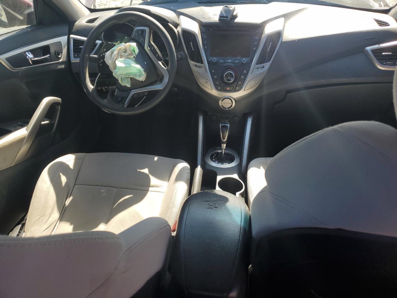 2013 Hyundai Veloster VIN KMHTC6AD1DU088558 Copart auction photo, front end damage thumbnail 8