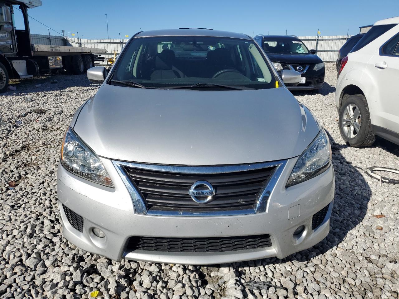 2014 Nissan Sentra VIN 3N1AB7AP5EY289959 Copart auction photo, side / rear end damage thumbnail 5