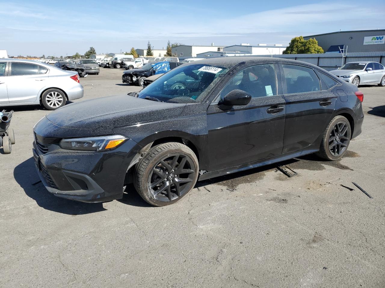 2022 Honda Civic VIN 2HGFE2F50NH515031