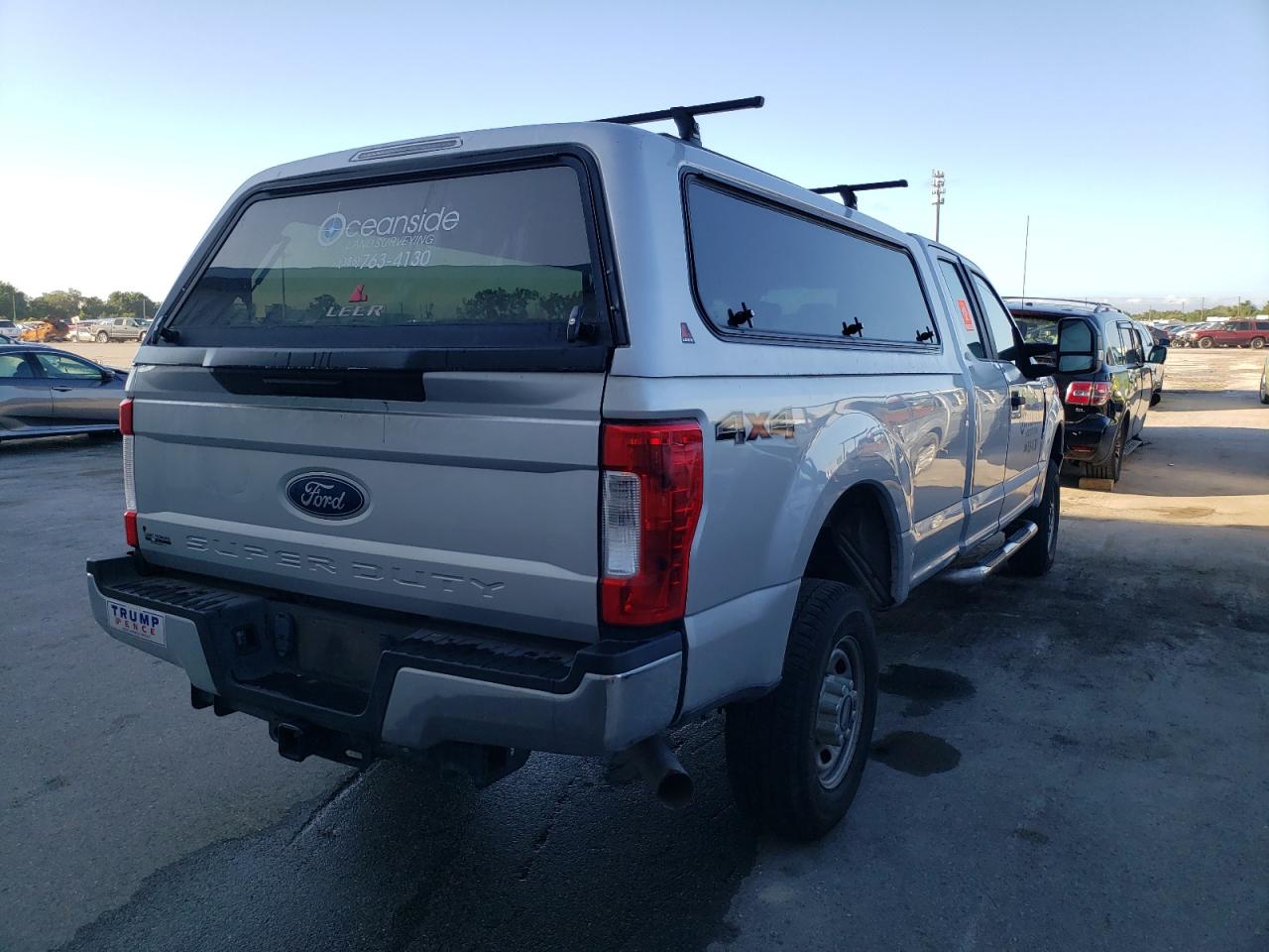 2019 Ford F250 VIN 1FT7X2B65KED50544 Copart auction photo, front end / rear end damage thumbnail 4