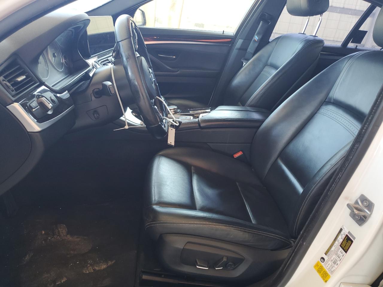 2016 BMW 5er VIN WBA5A5C57GD525452 Copart auction photo, side / front end damage thumbnail 7