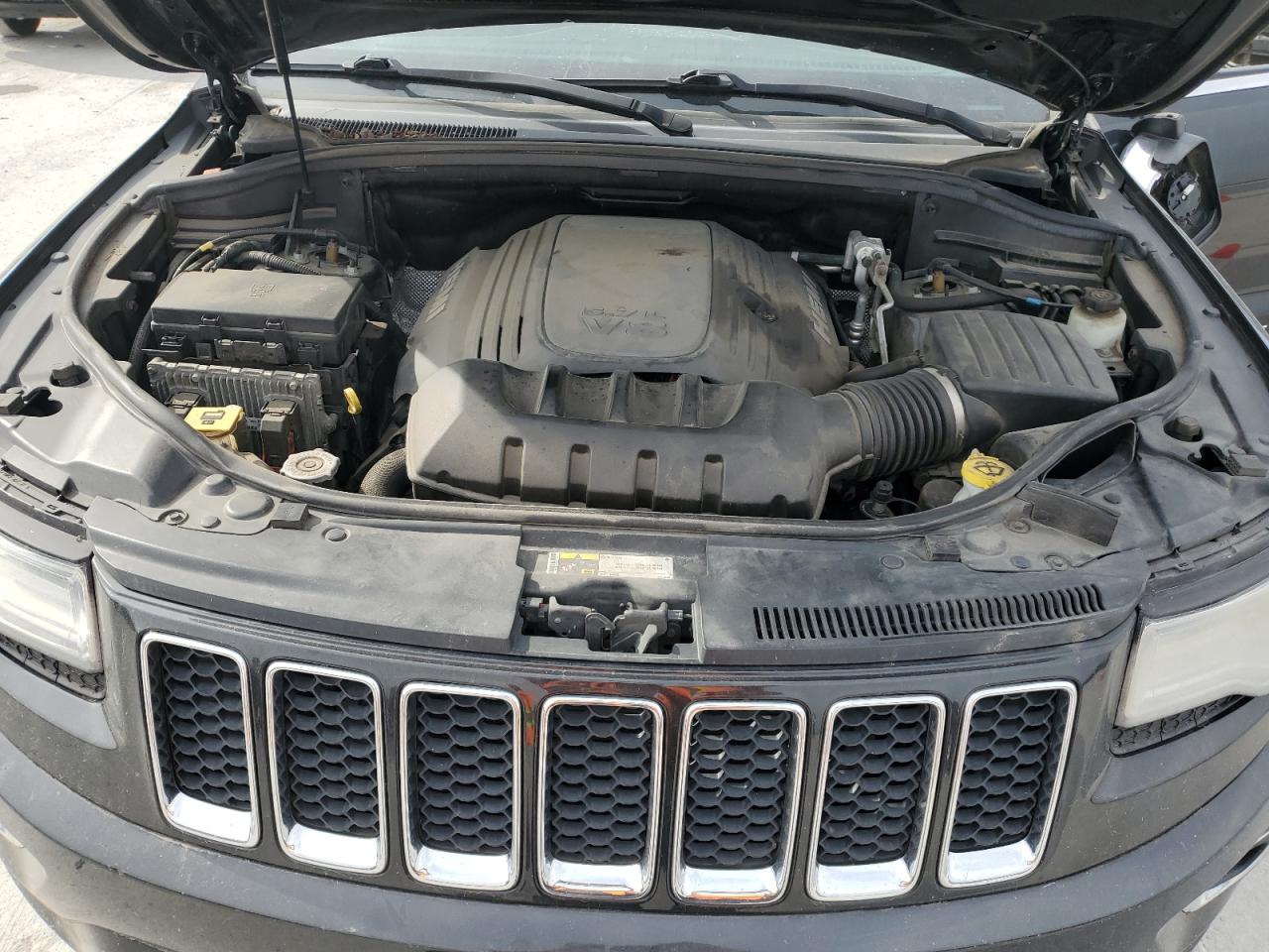 2014 Jeep Grand Cherokee VIN 1C4RJFCT9EC106076 Copart auction photo, rear end damage thumbnail 12