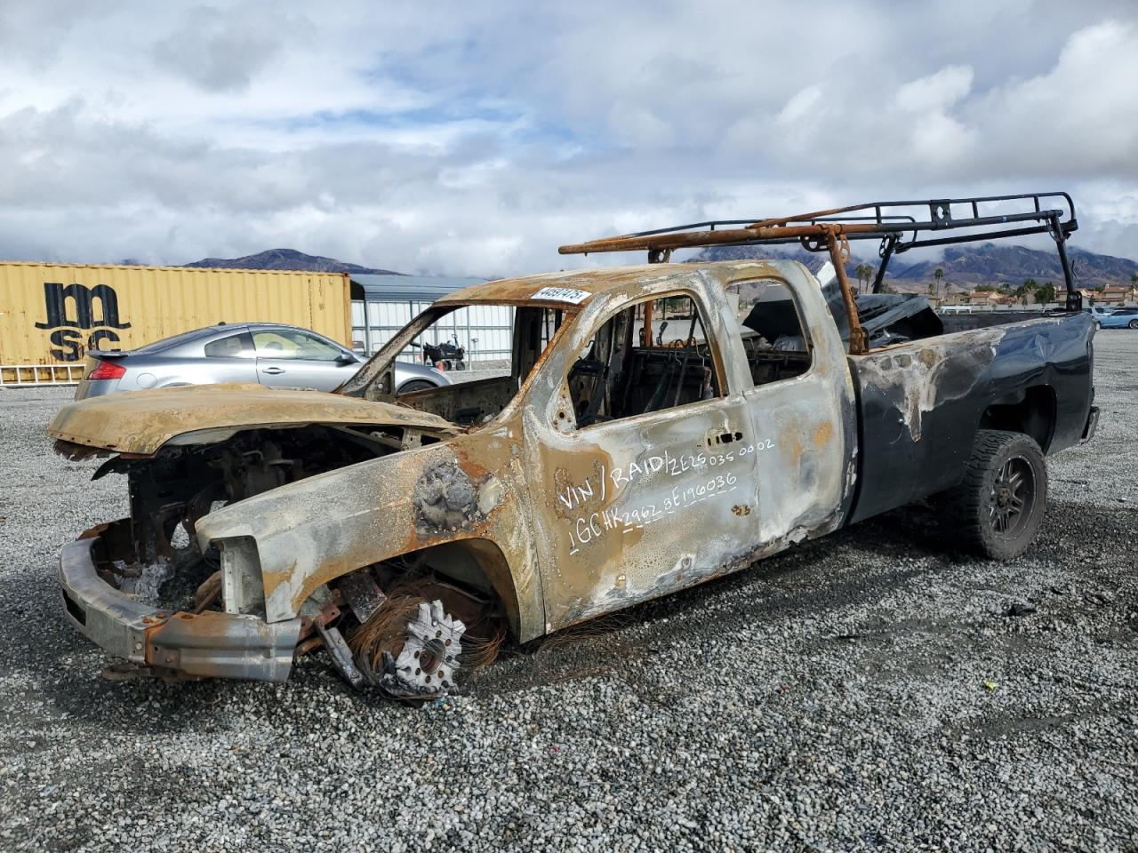2008 Chevrolet Silverado VIN 1GCHK29628E196036