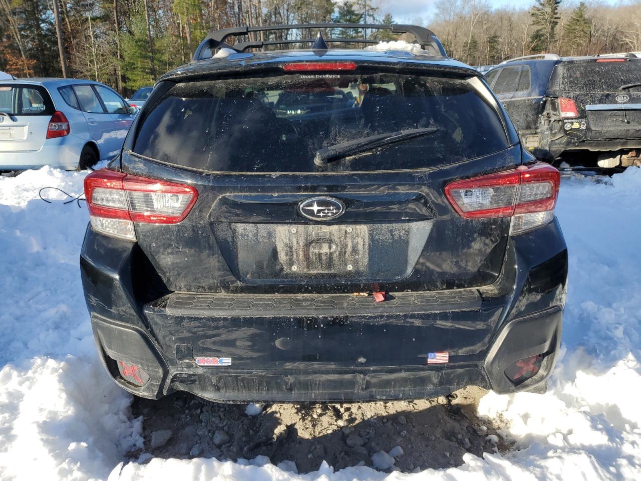 2020 Subaru XV VIN JF2GTAPC6L8214672 Copart auction photo, front end / side damage thumbnail 6
