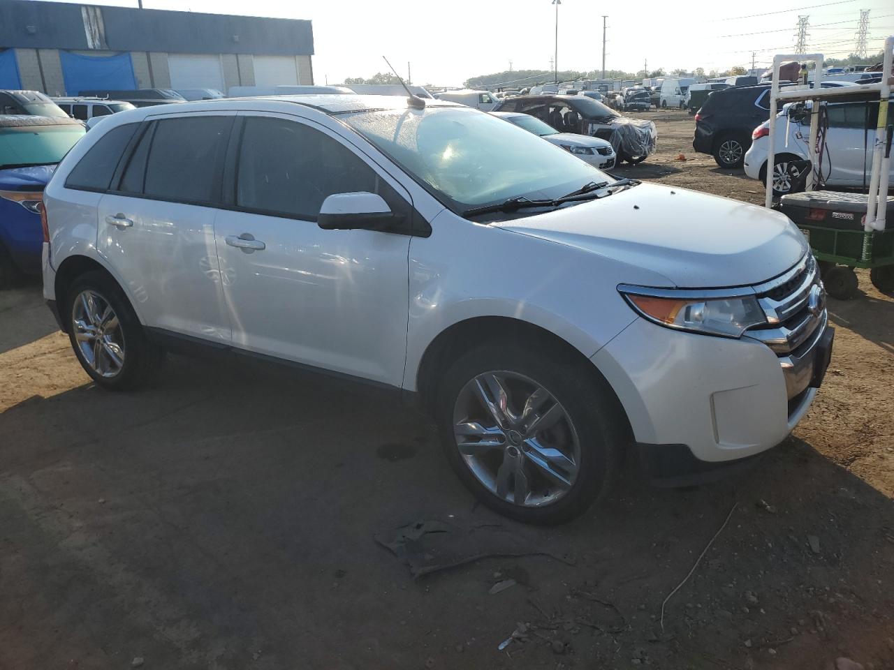 2013 Ford Edge VIN 2FMDK3JC6DBA27807 Copart auction photo, rear end damage thumbnail 4