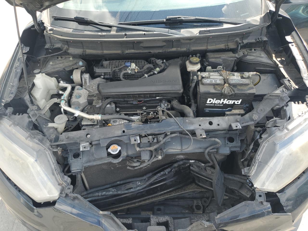 2016 Nissan Rogue VIN KNMAT2MT7GP665068 Copart auction photo, front end damage thumbnail 14