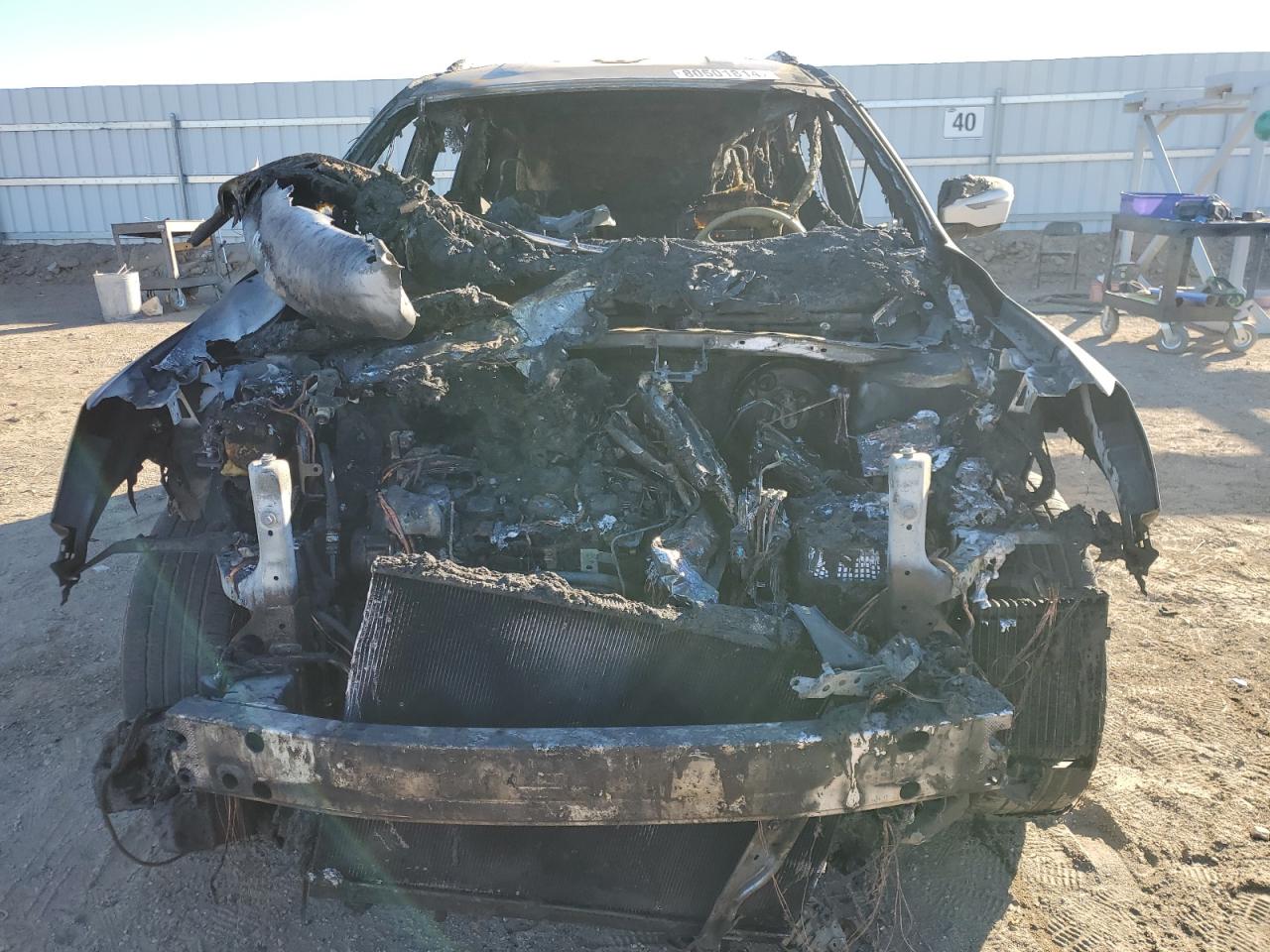 2017 Nissan Pathfinder VIN 5N1DR2MN2HC641181 Copart auction photo, burn damage thumbnail 5