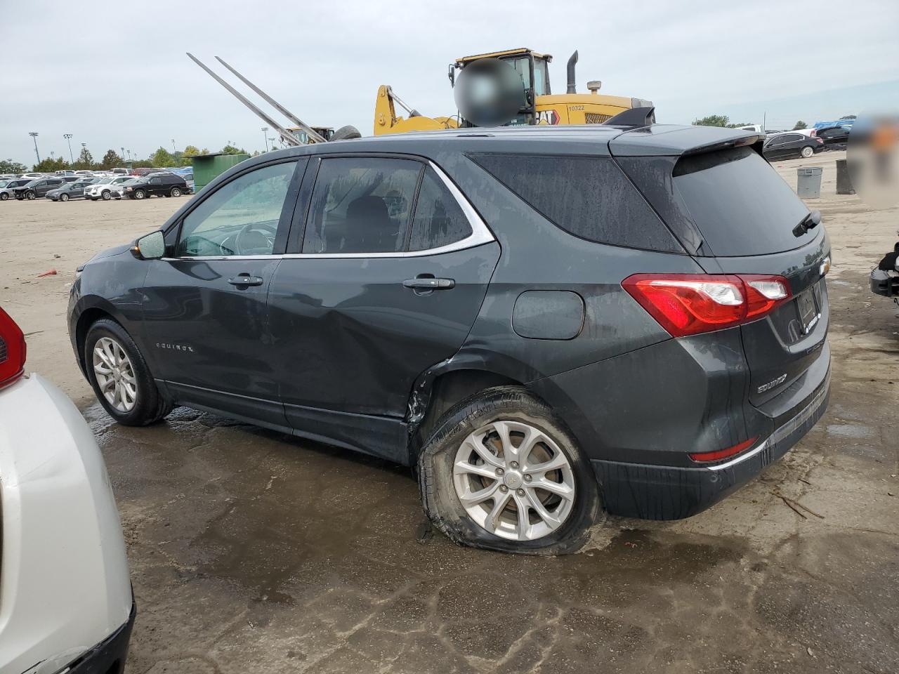 2019 Chevrolet Equinox VIN 3GNAXKEV0KS507225 Copart auction photo, side damage thumbnail 2