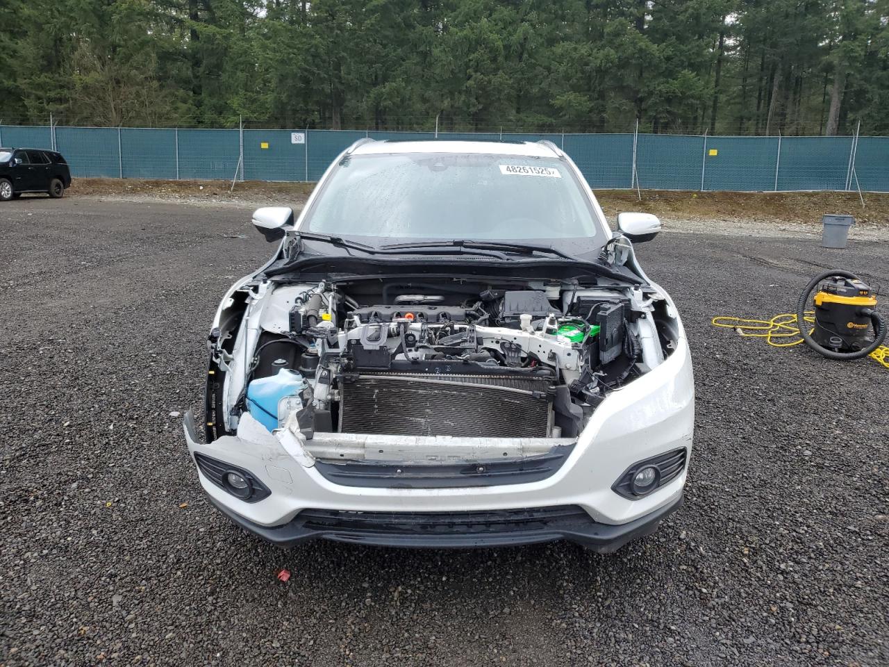 2022 Honda HR-V VIN 3CZRU6H58NM738156 Copart auction photo, front end damage thumbnail 5