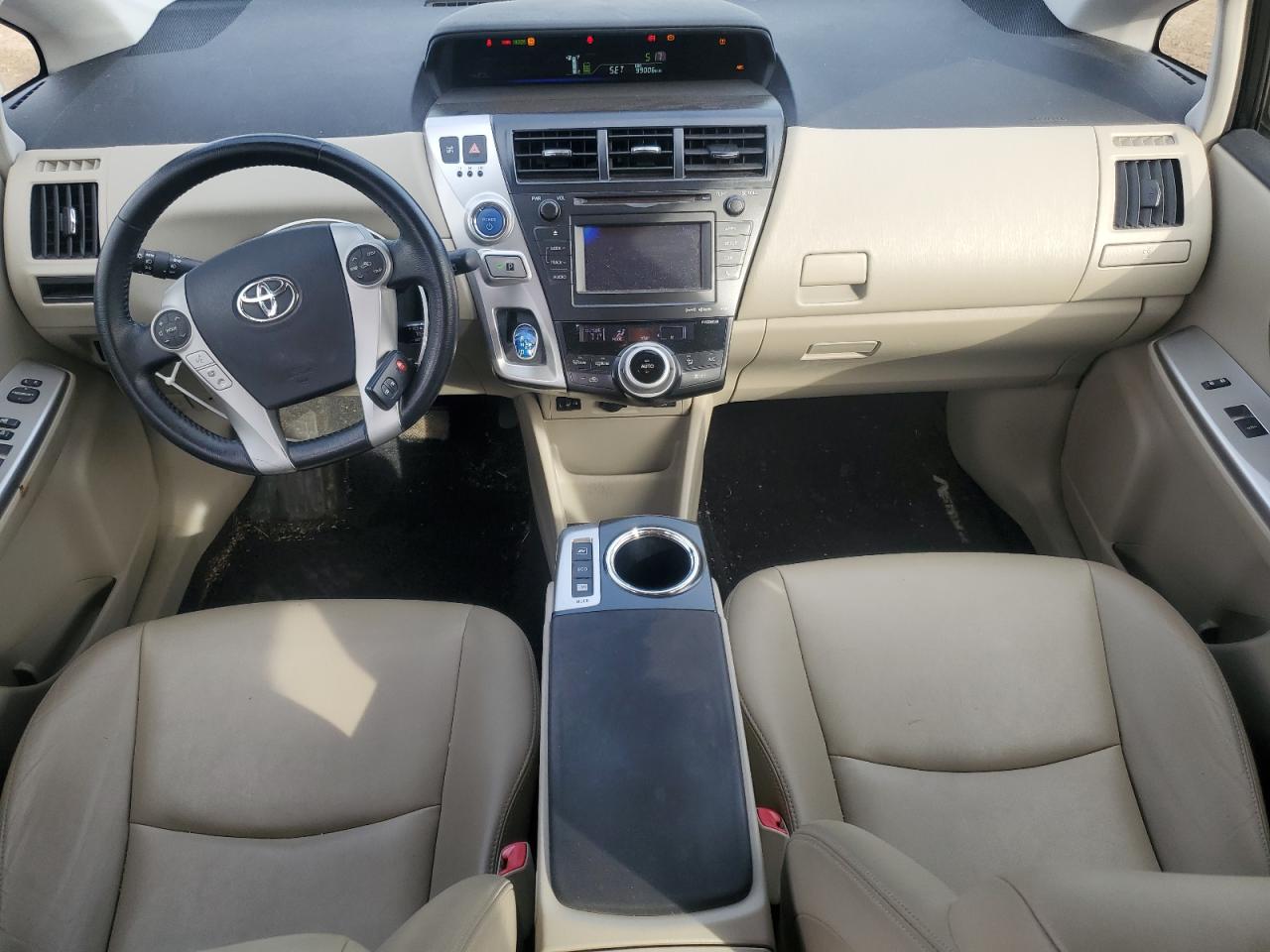 2013 Toyota Prius VIN JTDZN3EU9D3242408 Copart auction photo, front end / side damage thumbnail 8