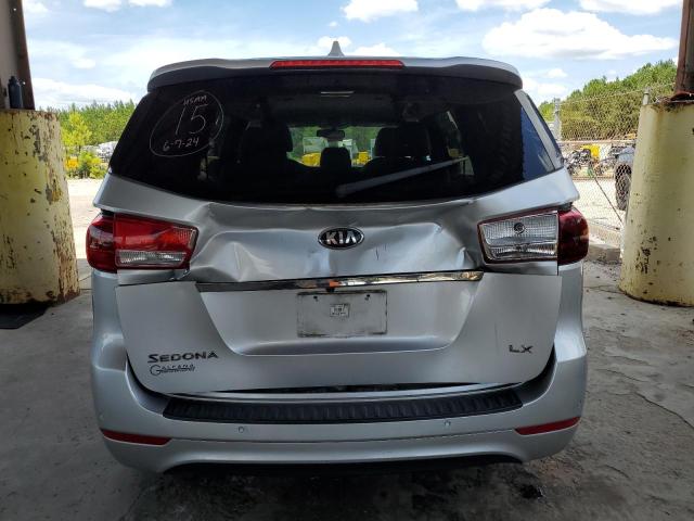 2016 KIA Sedona VIN KNDMB5C16G6202863 Copart auction photo, rear end / minor dent/scratches damage thumbnail 6