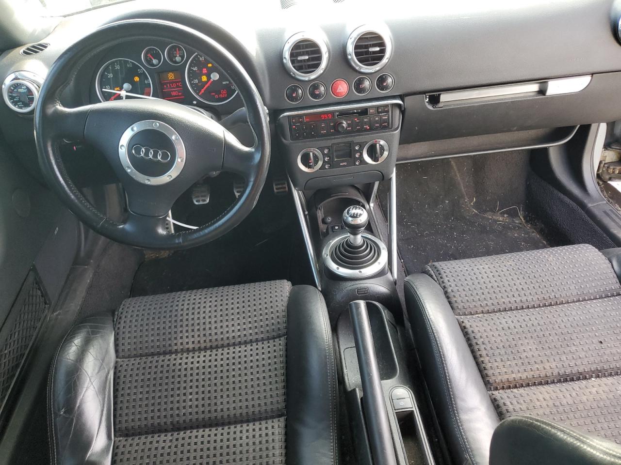 2001 Audi TT VIN TRUWT28N511037270 Copart auction photo, mechanical damage thumbnail 8