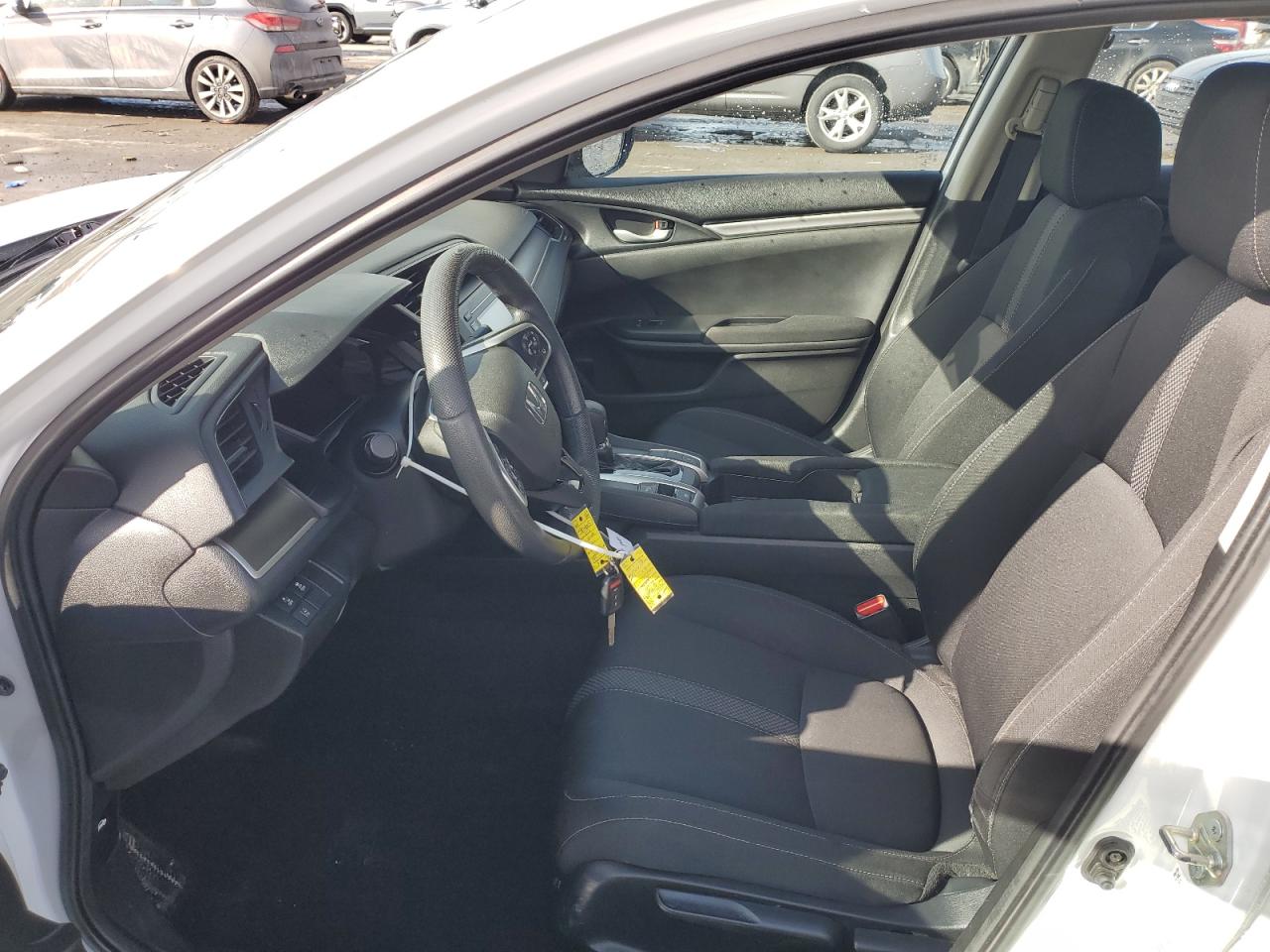 2020 Honda Civic VIN 19XFC2F60LE028188 Copart auction photo, side / front end damage thumbnail 7