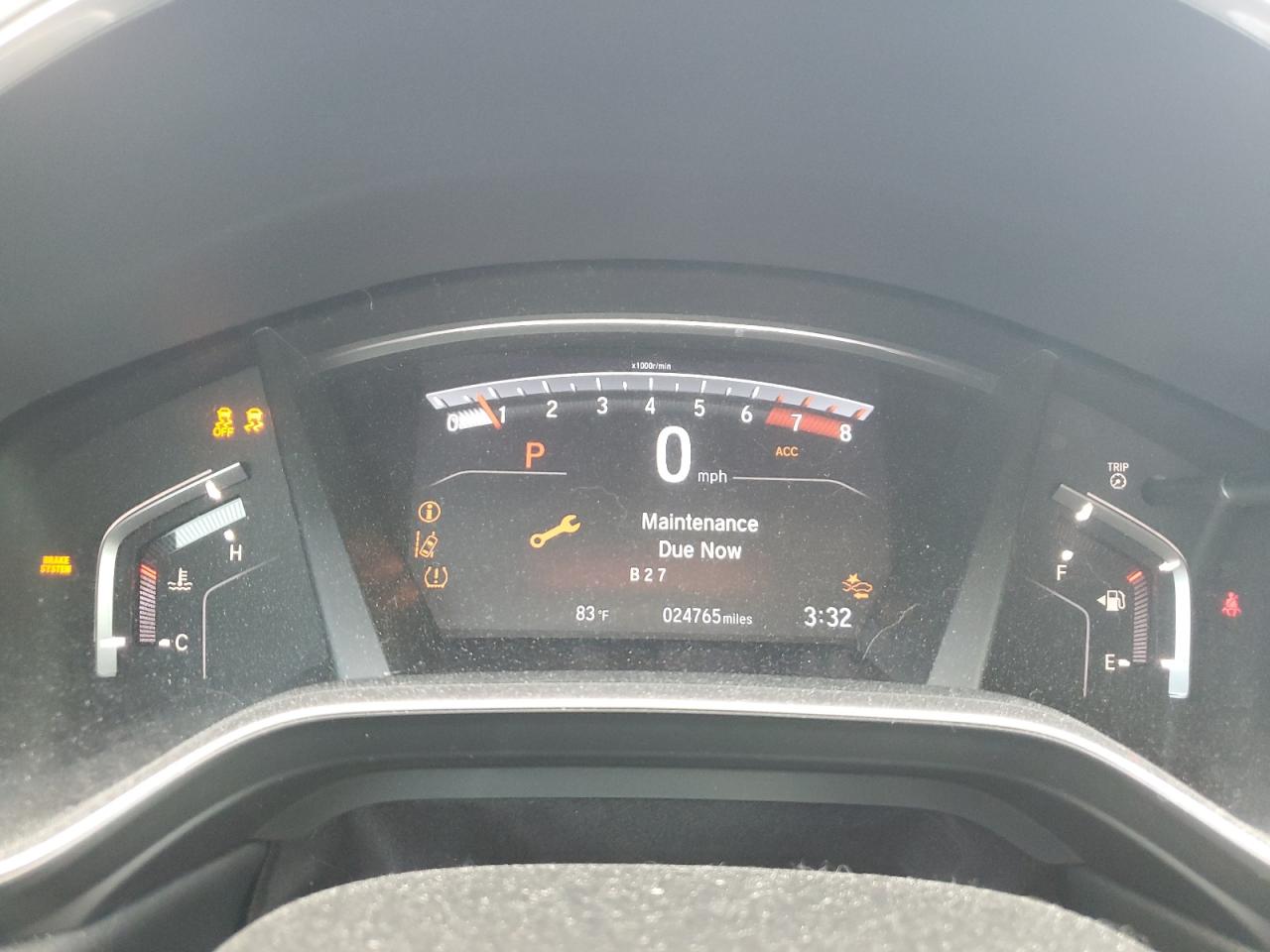 2019 Honda CR-V VIN 7FARW2H9XKE013934 Copart auction photo, rear end damage thumbnail 9