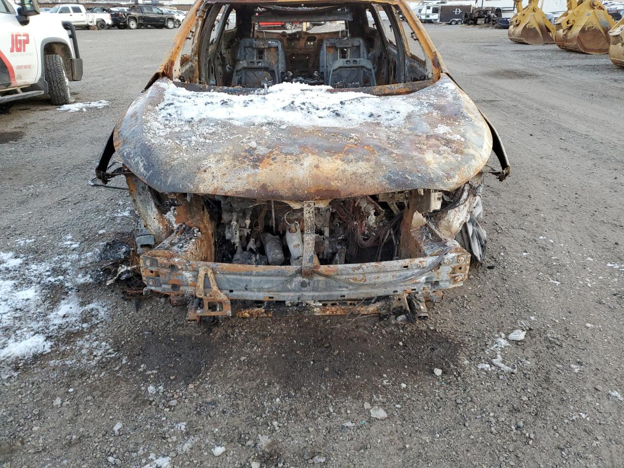 2021 Buick Enclave VIN 5GAEVCKW1MJ121650 Copart auction photo, burn damage thumbnail 12