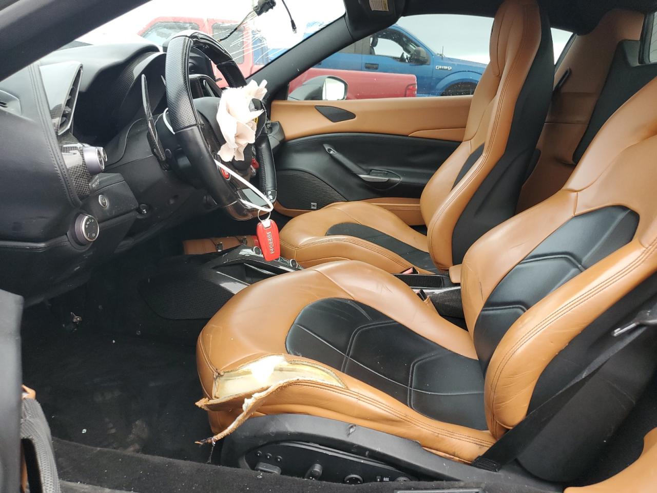 2018 Ferrari 488 VIN ZFF80AMA6J0231516 Copart auction photo, all over damage thumbnail 7