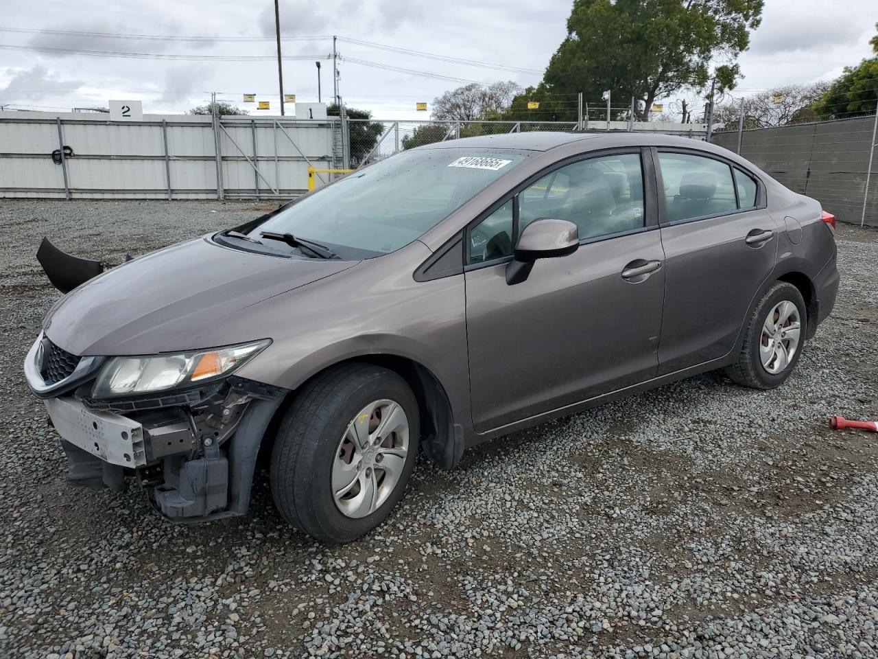 2013 Honda Civic VIN 19XFB2F55DE233114