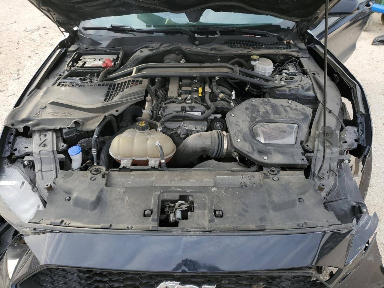 2021 Ford Mustang VIN 1FA6P8TH8M5134145 Copart auction photo, front end / undercarriage damage thumbnail 11