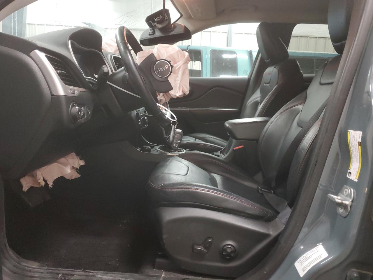 2014 Jeep Cherokee VIN 1C4PJMBS0EW256807 Copart auction photo, front end / mechanical damage thumbnail 7