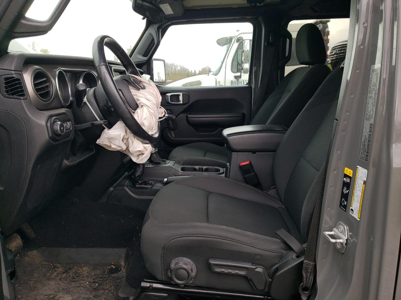 2021 Jeep Wrangler VIN 1C4HJXDN0MW537274 Copart auction photo, front end damage thumbnail 7