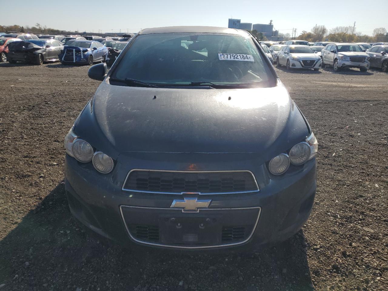 2014 Chevrolet Sonic VIN 1G1JC6SH9E4216696 Copart auction photo, side / mechanical damage thumbnail 5