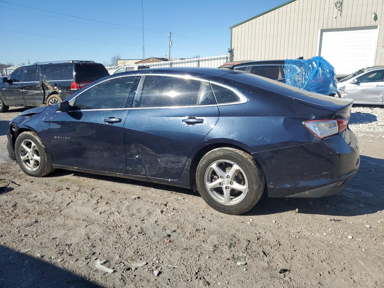 2017 Chevrolet Malibu VIN 1G1ZB5ST1HF146219 Copart auction photo, front end damage thumbnail 2