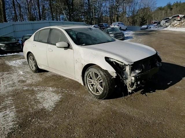 2011 Infiniti G VIN JN1CV6AR7BM355809 Copart auction photo, front end damage thumbnail 10