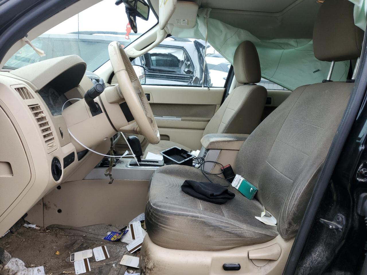 2010 Ford Escape VIN 1FMCU0D71AKA94321 Copart auction photo, all over damage thumbnail 7