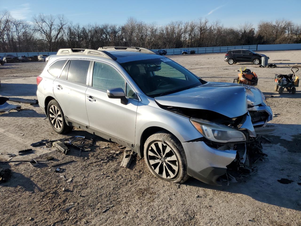 2015 Subaru Outback VIN 4S4BSBNC0F3288221 Copart auction photo, front end / minor dent/scratches damage thumbnail 4