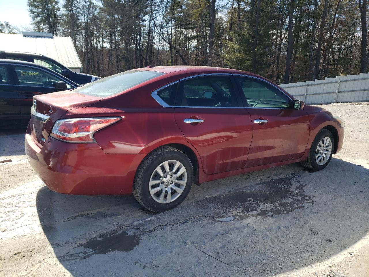 2014 Nissan Altima VIN 1N4AL3AP4EN335433 Copart auction photo, side / front end damage thumbnail 3