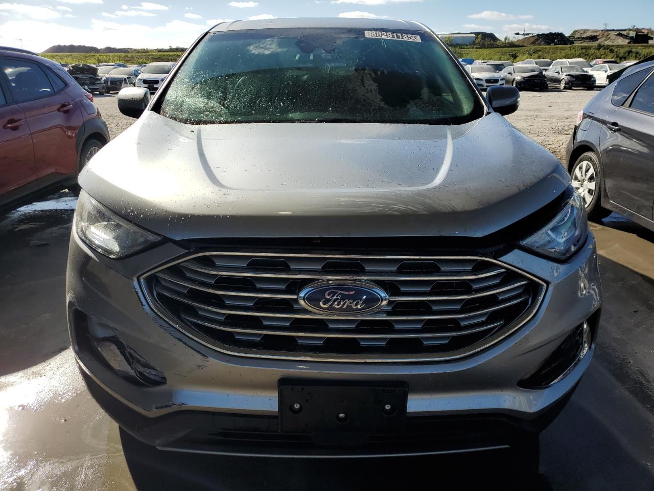 2022 Ford Edge VIN 2FMPK4J96NBA39562 Copart auction photo, rear end / undercarriage damage thumbnail 5