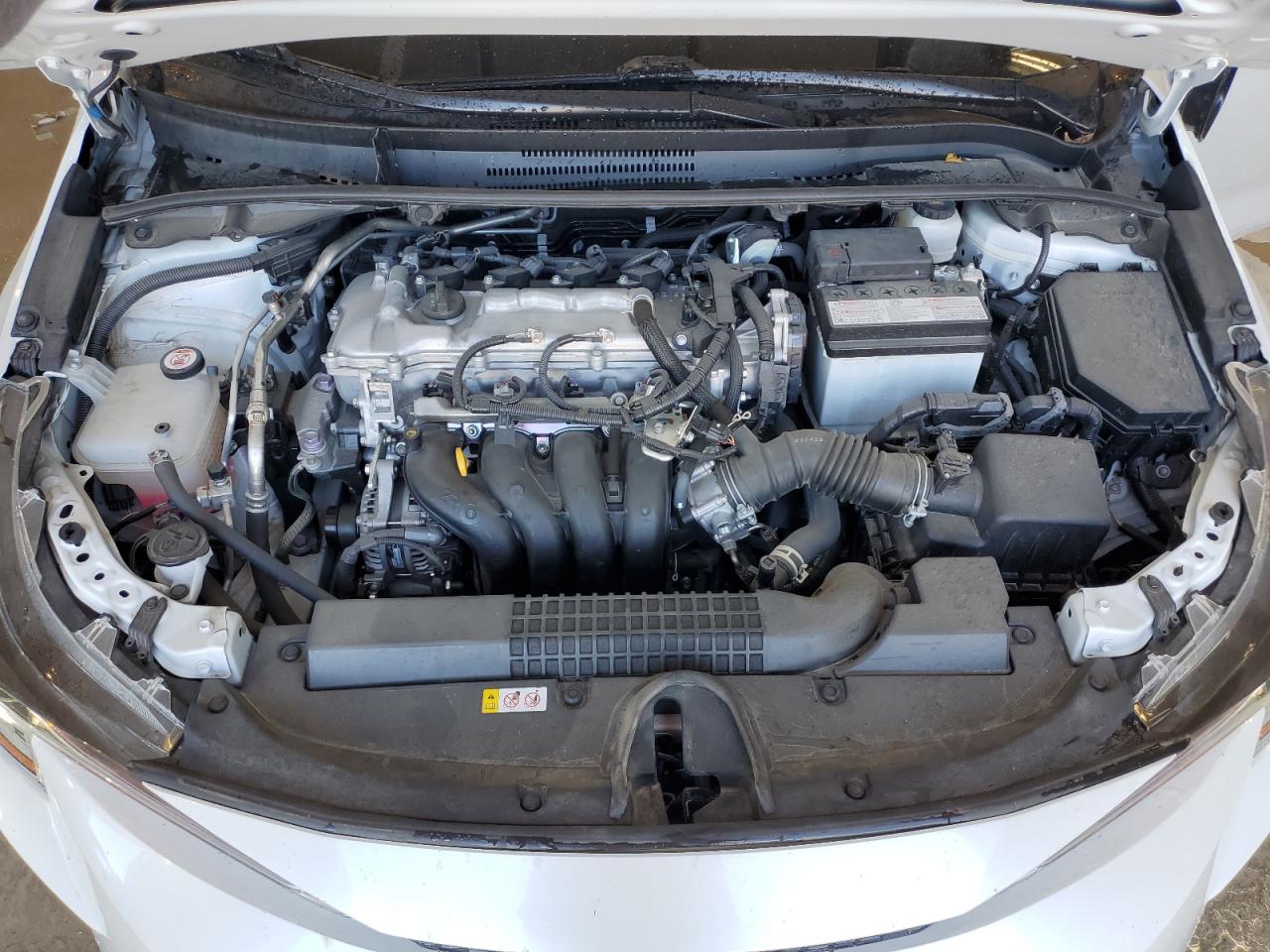 2022 Toyota Corolla VIN 5YFEPMAE4NP372599 Copart auction photo, side / front end damage thumbnail 11
