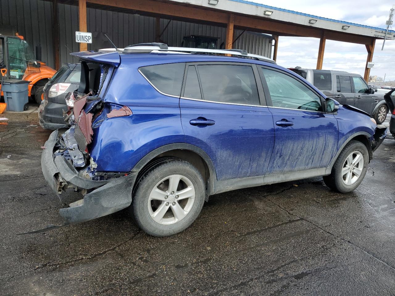 2014 Toyota RAV 4 VIN 2T3RFREV2EW128032 Copart auction photo, all over damage thumbnail 3