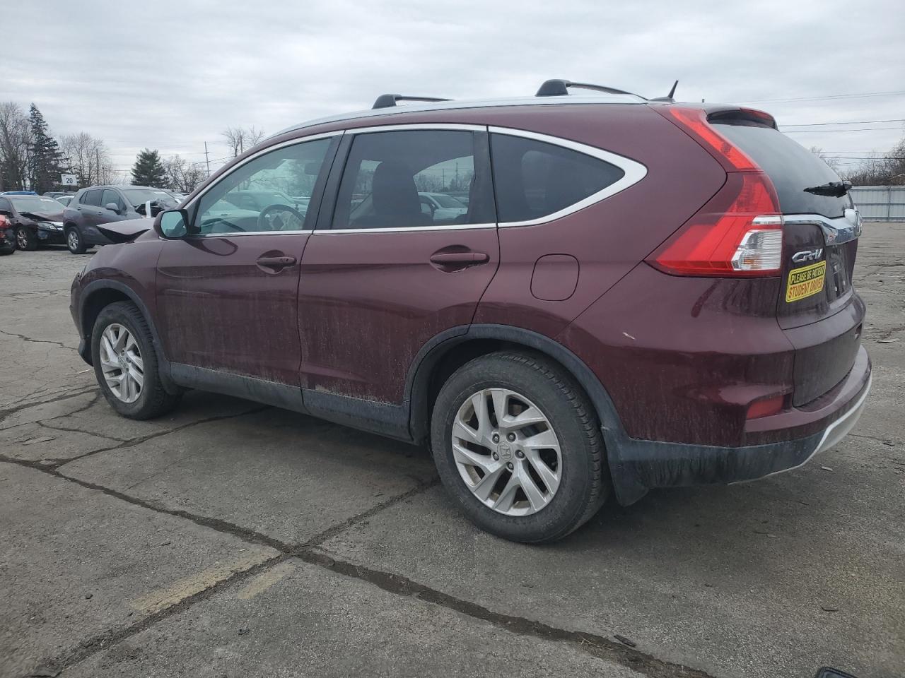 2015 Honda CR-V VIN 2HKRM3H79FH550159 Copart auction photo, front end damage thumbnail 2
