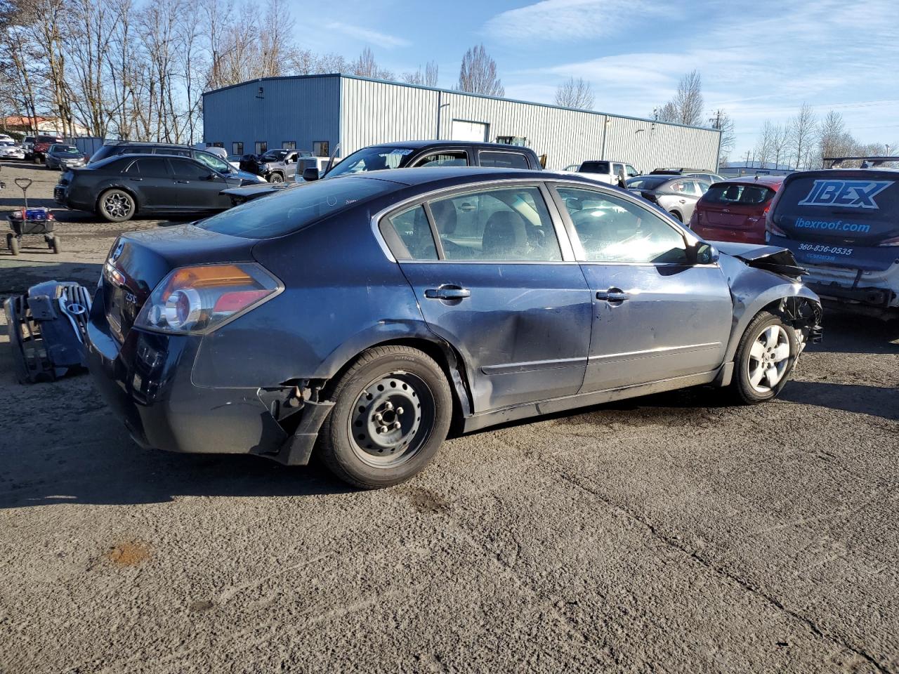 2008 Nissan Altima VIN 1N4AL21E78N470631 Copart auction photo, front end / side damage thumbnail 3