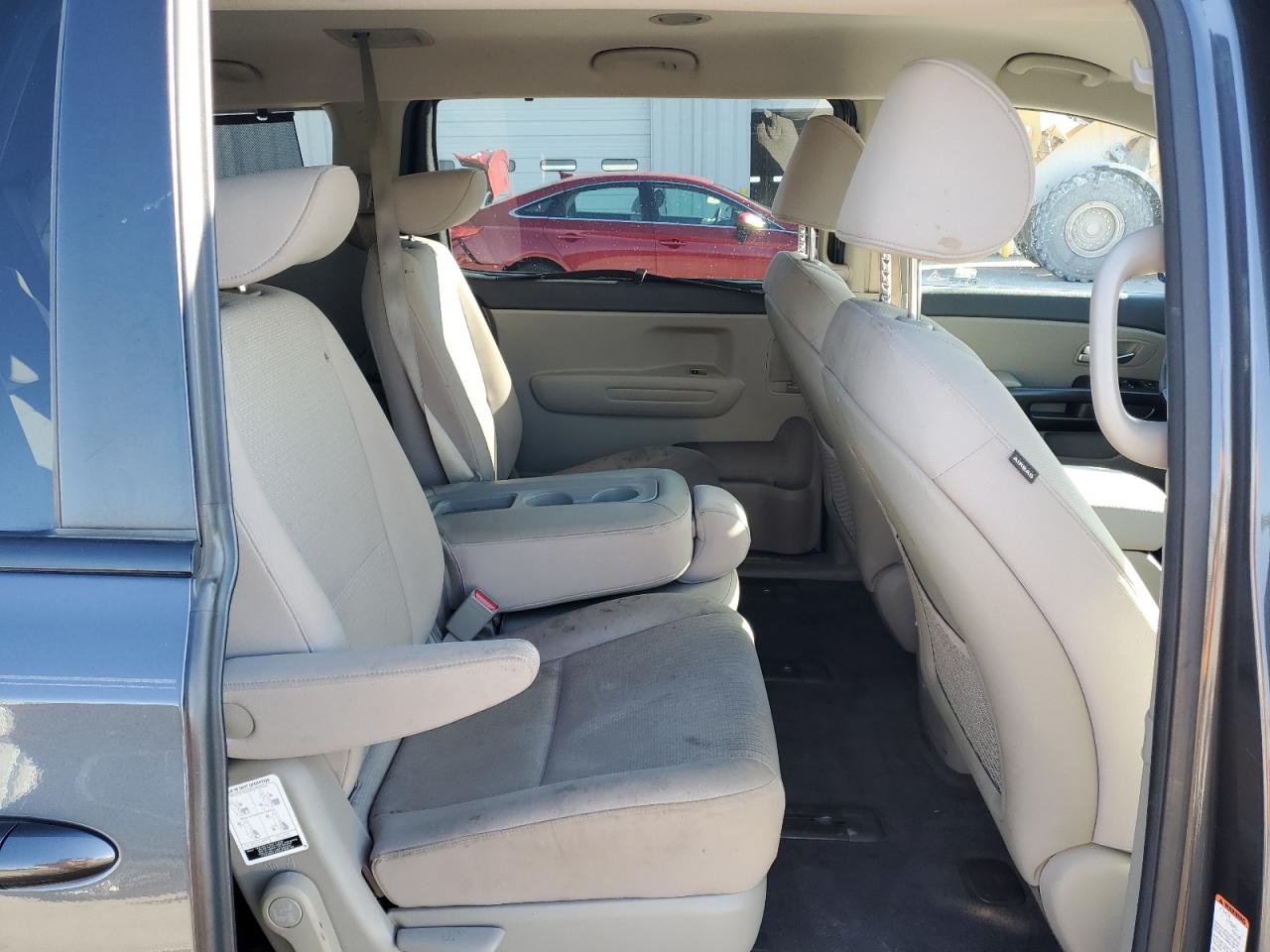 2016 KIA Sedona VIN KNDMB5C16G6194683 Copart auction photo, front end damage thumbnail 11