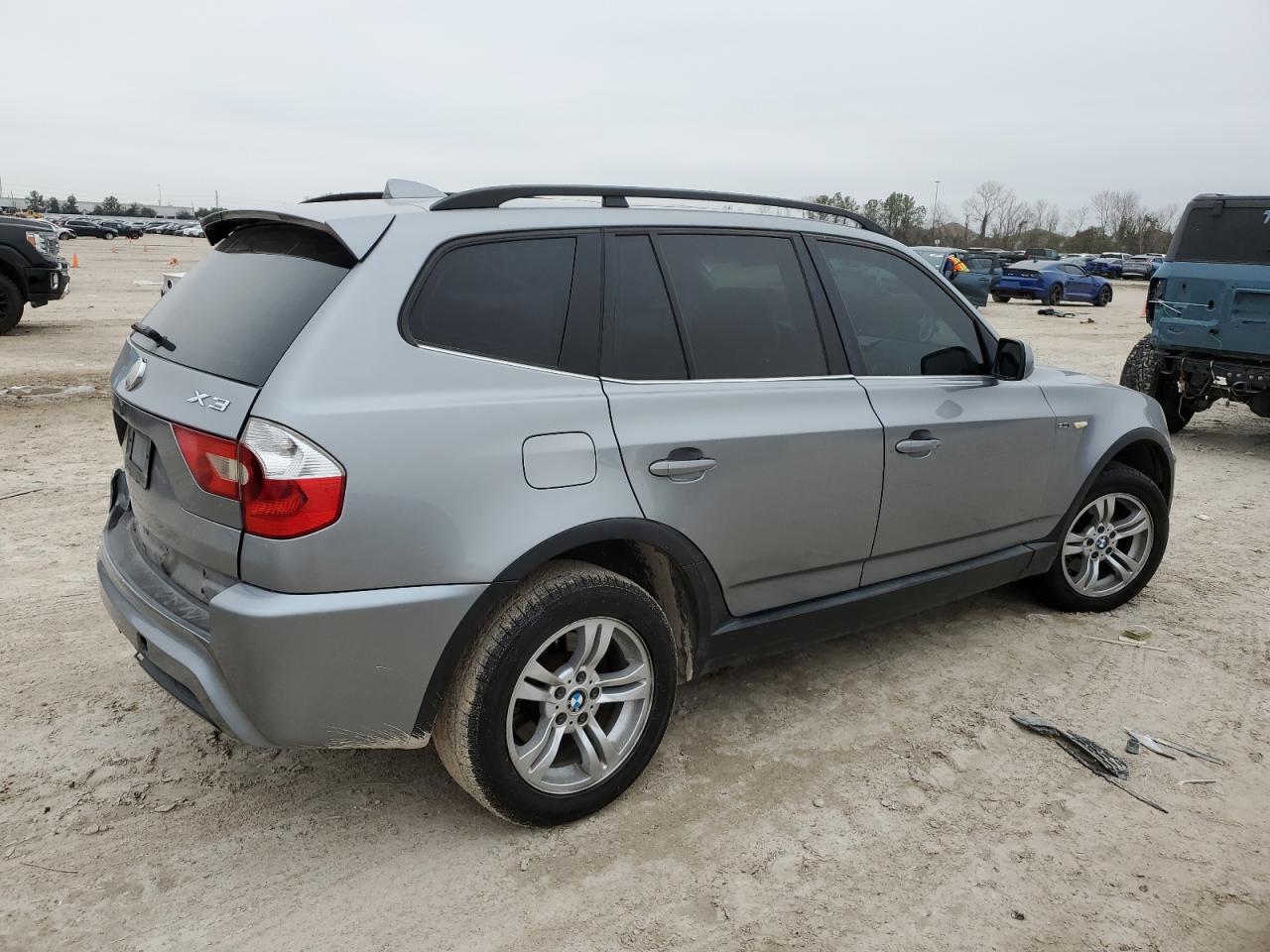 2006 BMW X3 VIN WBXPA93456WG79001 Copart auction photo, rear end / minor dent/scratches damage thumbnail 3