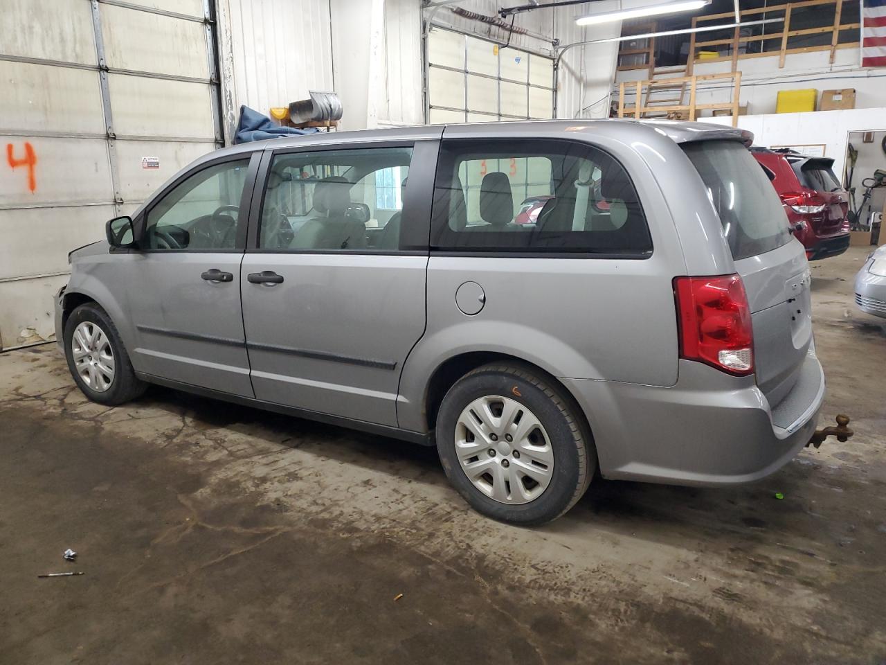 2014 Dodge Caravan VIN 2C4RDGBG6ER449999 Copart auction photo, front end damage thumbnail 2