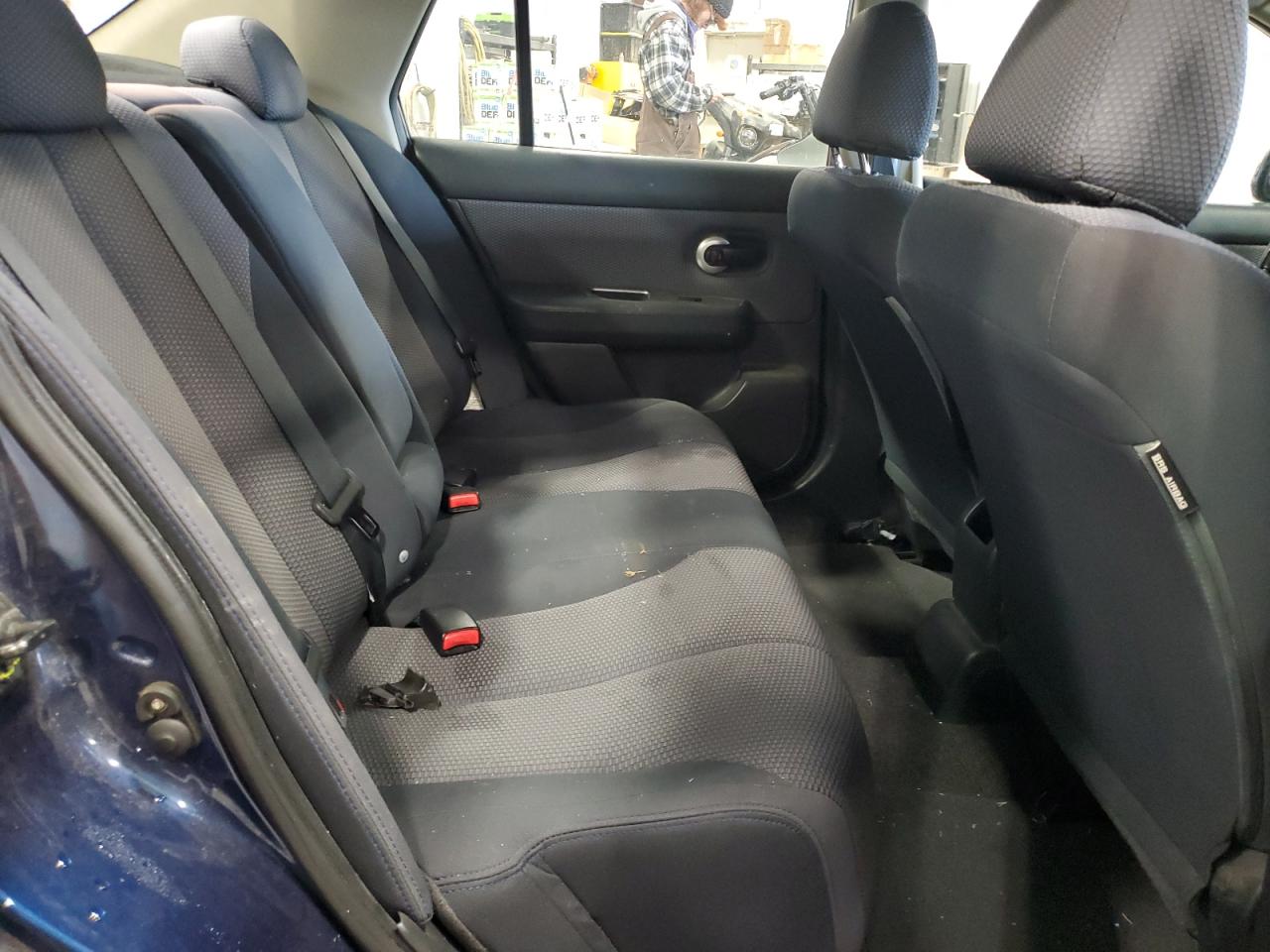 2009 Nissan Versa VIN 3N1BC11EX9L352876 Copart auction photo, front end damage thumbnail 10