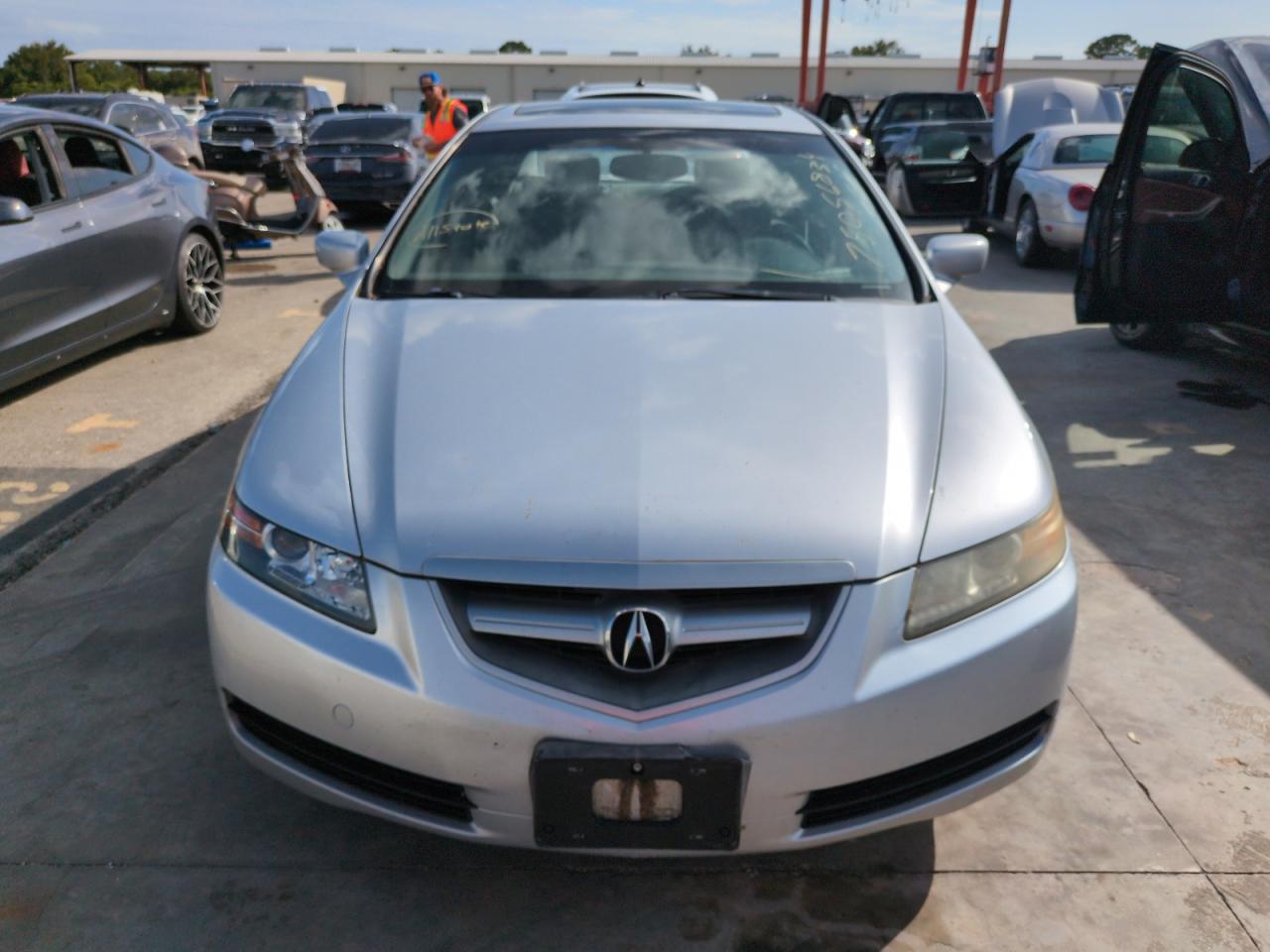 2004 Acura TL VIN 19UUA66294A017326 Copart auction photo, water/flood damage thumbnail 5