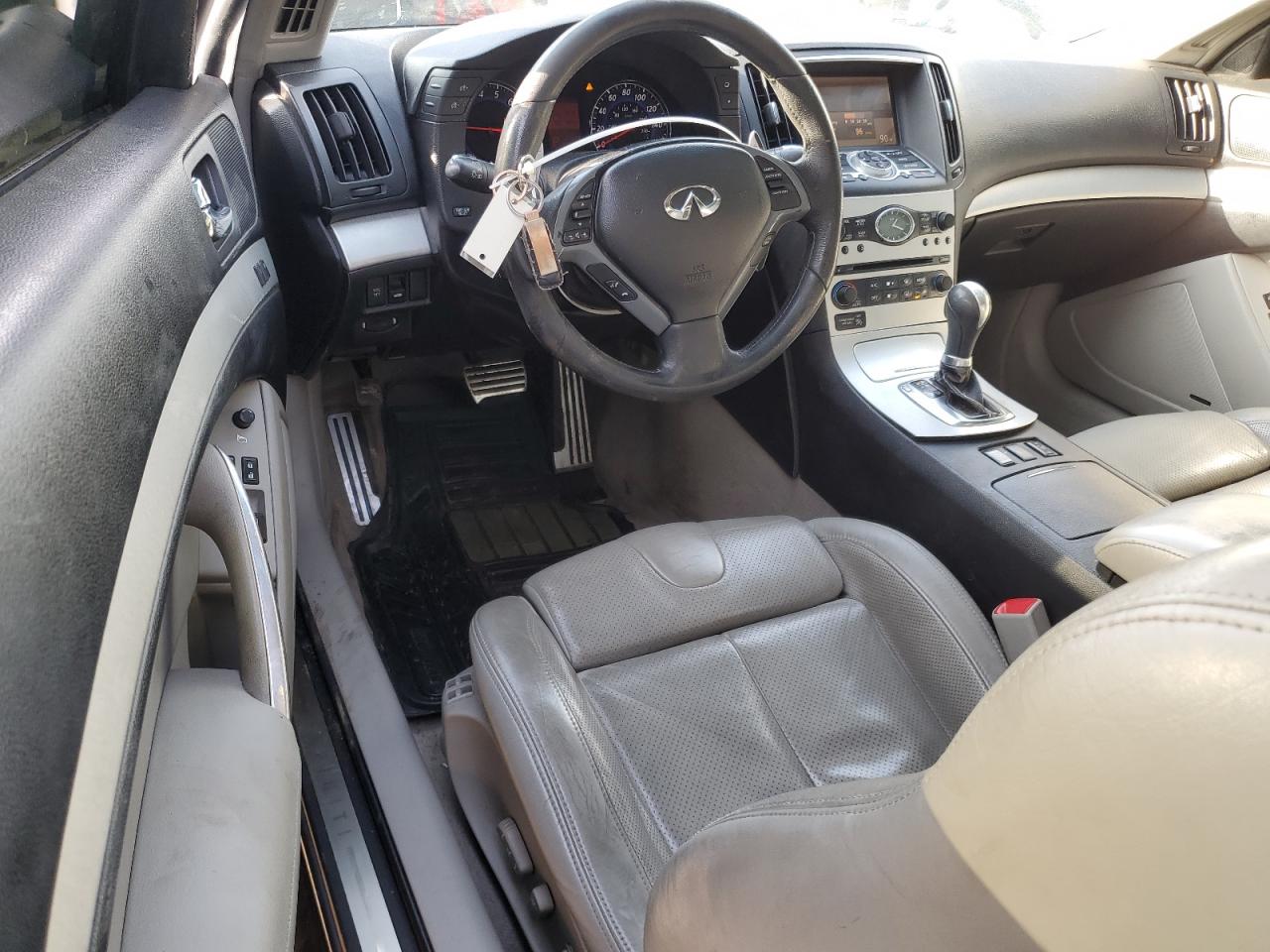 2008 Infiniti G VIN JNKCV64E58M107927 Copart auction photo, front end / all over damage thumbnail 8