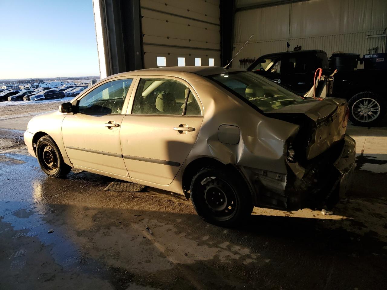 2008 Toyota Corolla VIN 2T1BR32E98C916606 Copart auction photo, rear end damage thumbnail 2