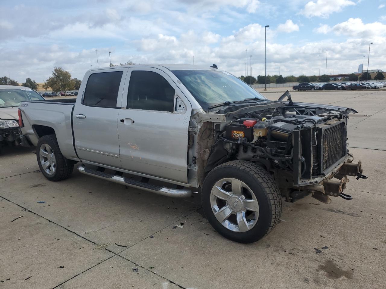 2014 Chevrolet Silverado VIN 3GCUKSEC9EG261298 Copart auction photo, all over damage thumbnail 4