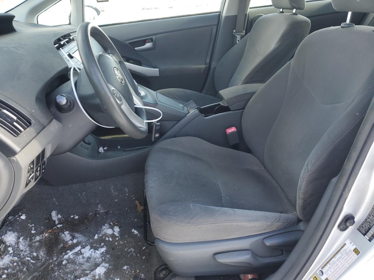 2011 Toyota Prius VIN JTDKN3DU0B1411324 Copart auction photo, front end damage thumbnail 7