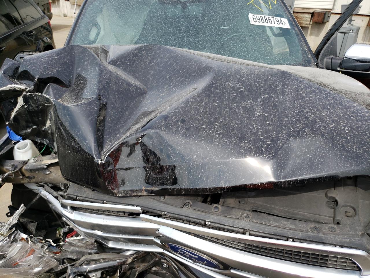 2020 Ford F-150 VIN 1FTEW1E43LFC20126 Copart auction photo, front end / all over damage thumbnail 12