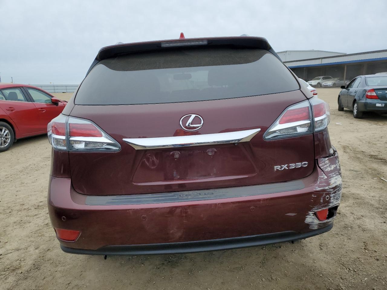 2015 Lexus RX VIN 2T2ZK1BAXFC195421 Copart auction photo, all over damage thumbnail 6