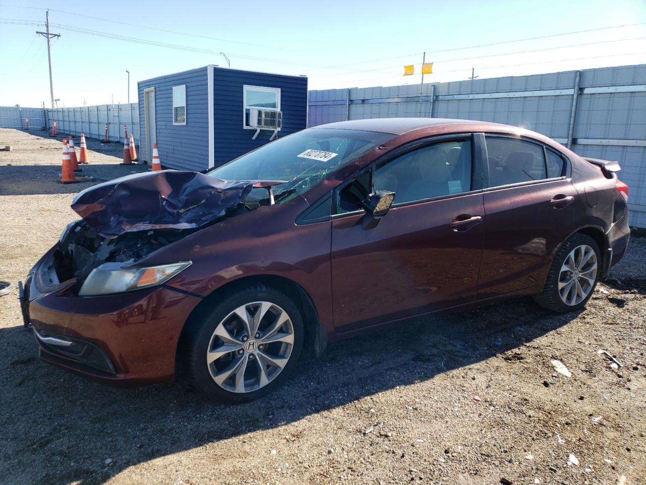 2013 Honda Civic VIN 19XFB2F57DE236757
