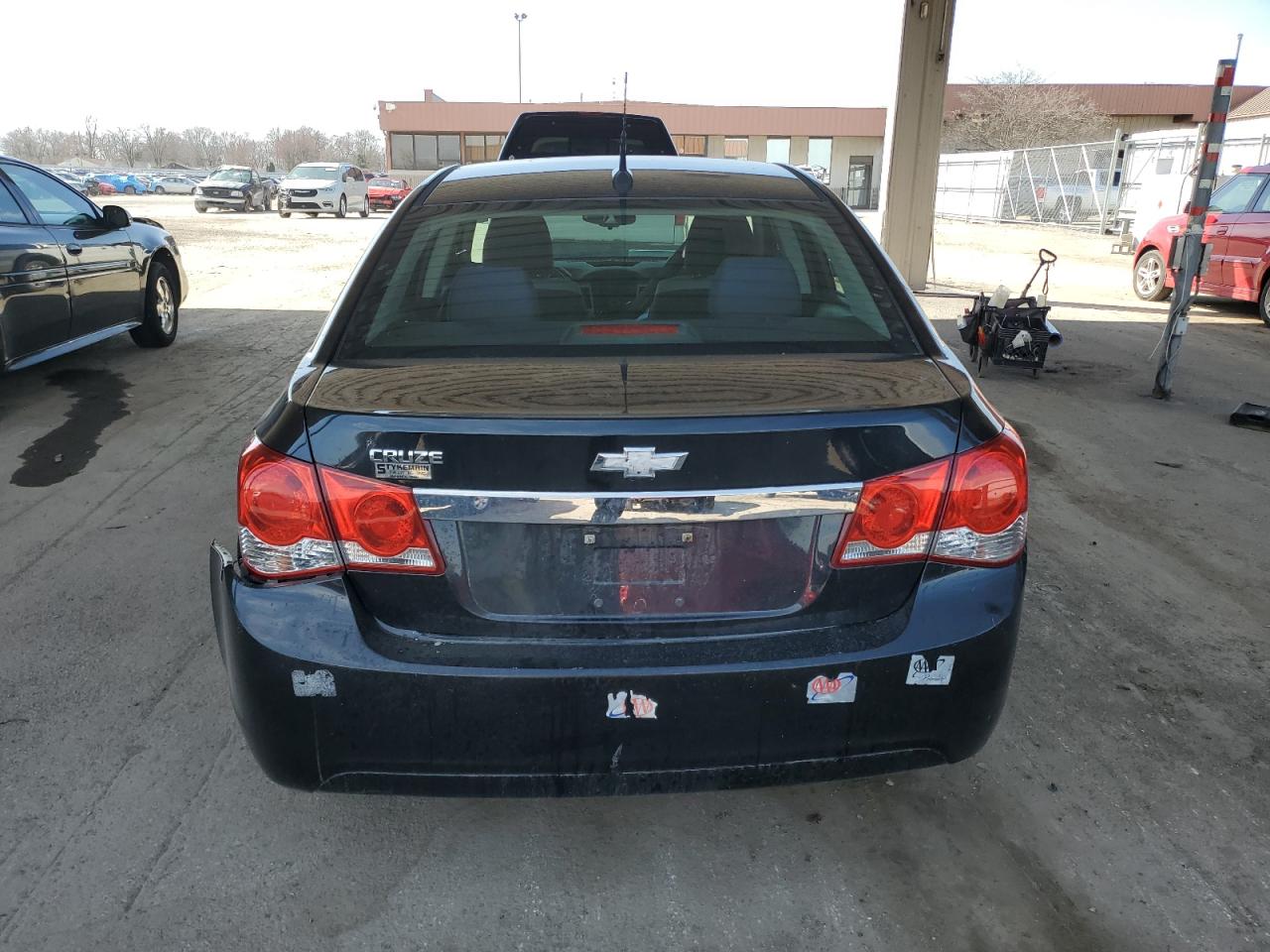 2014 Chevrolet Cruze VIN 1G1PA5SH9E7471275 Copart auction photo, side / rear end damage thumbnail 6